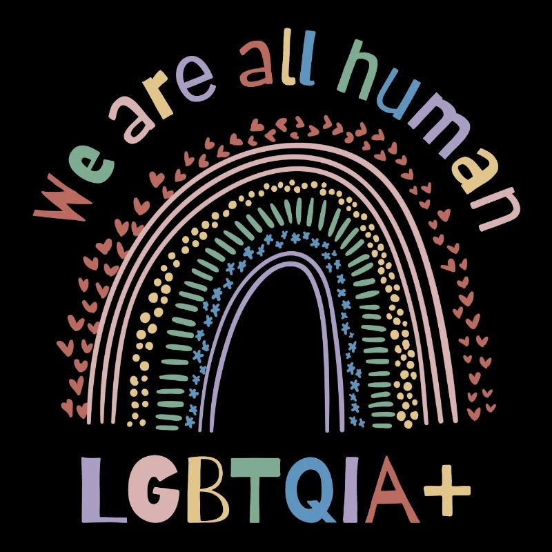 We are all human LGBTQIA+ Pride