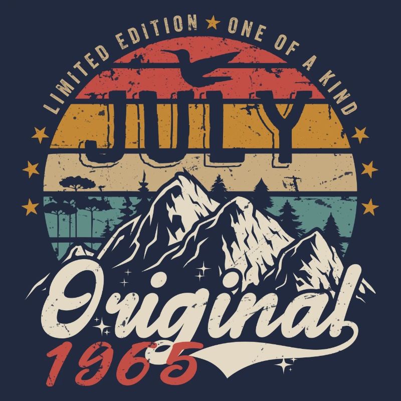 Juli 1965 | Ursprünglicher Geburtstag Juli 1965