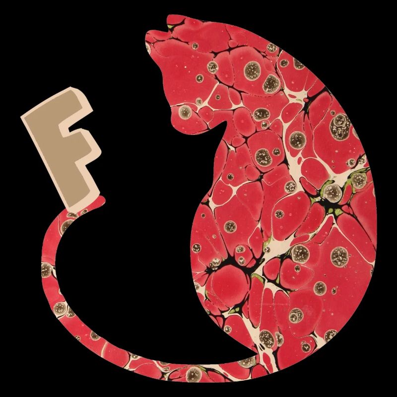 Lettre F avec Cat E 245
