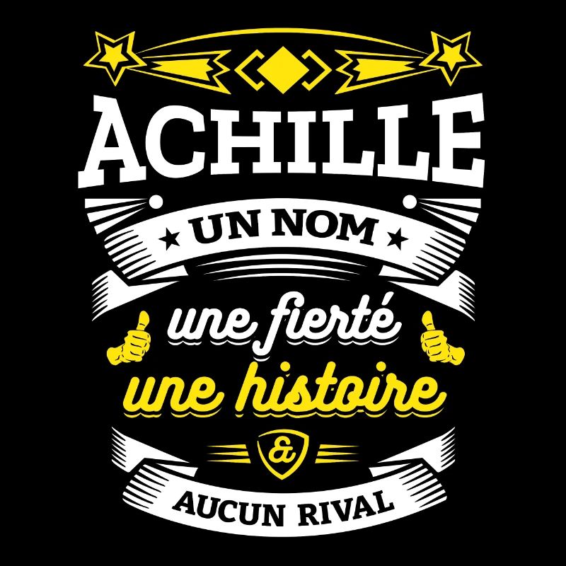 ACHILLE UN NOM UNE FIERTÉ AUCUN RIVAL