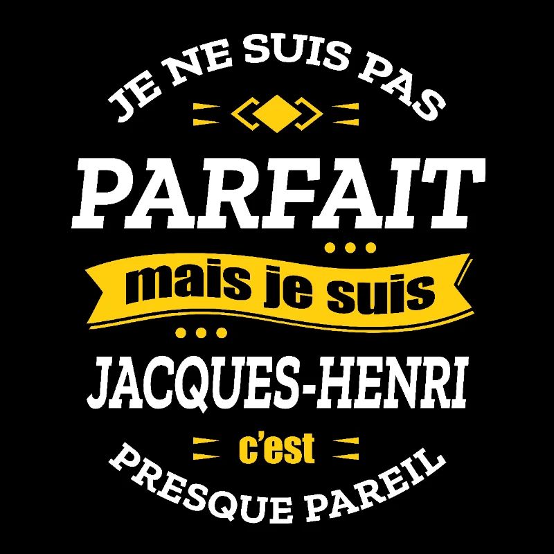JACQUES-HENRI PARFAIT - PRENOM JACQUES-HENRI