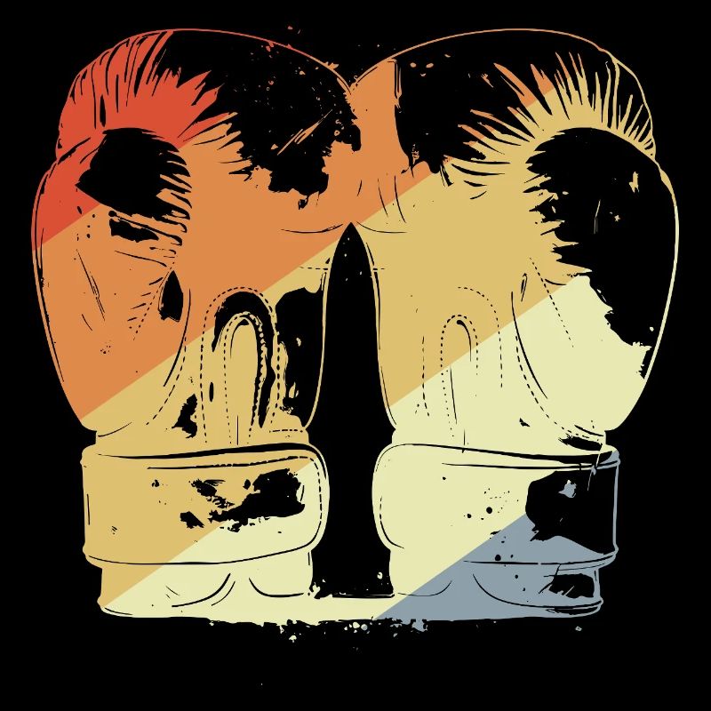 Gants de boxe Retro