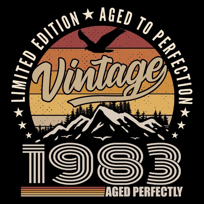 1983 Cadeau 42e Anniversaire 1983 Vintage 1983