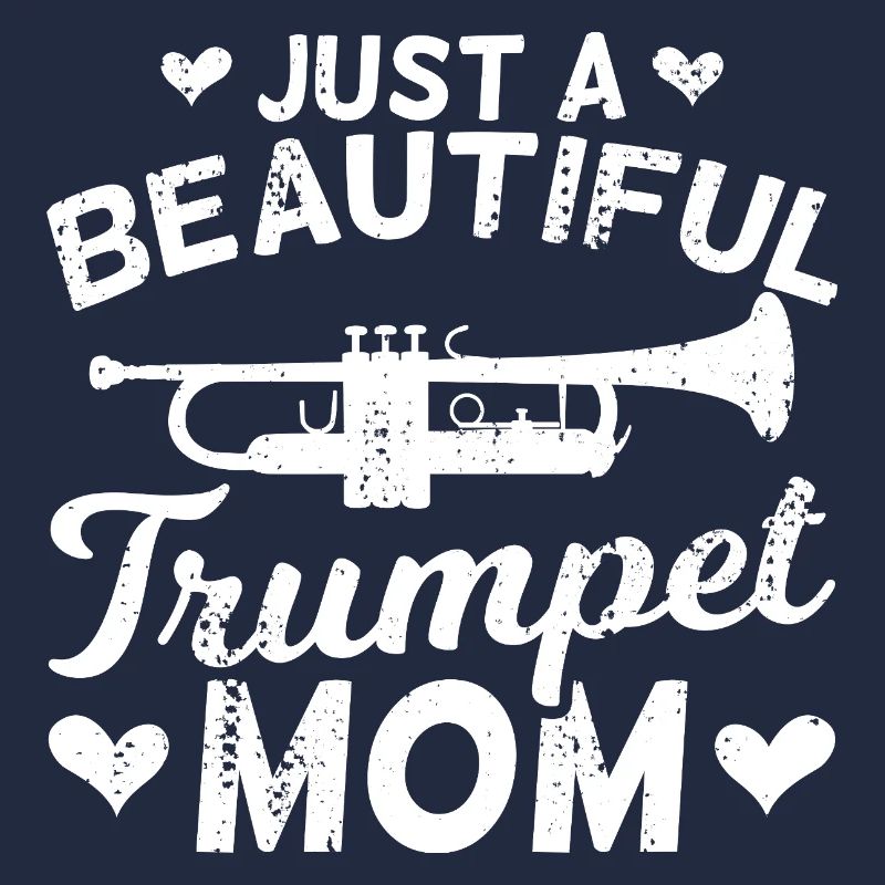 Nur eine schöne Trompeten Mama