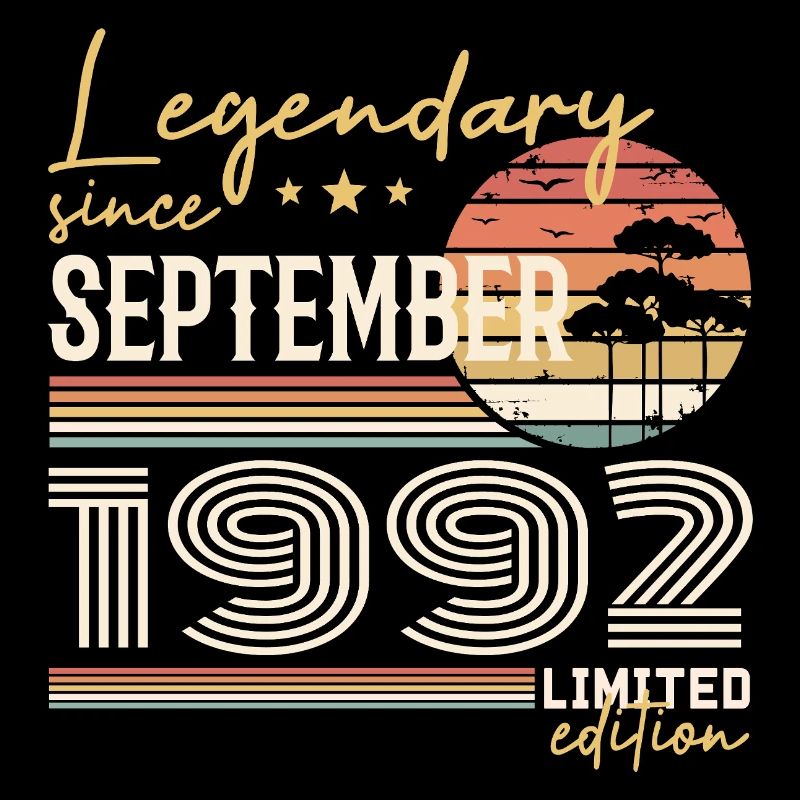 Septembre 1992 Né en Septembre 1992 September 1992