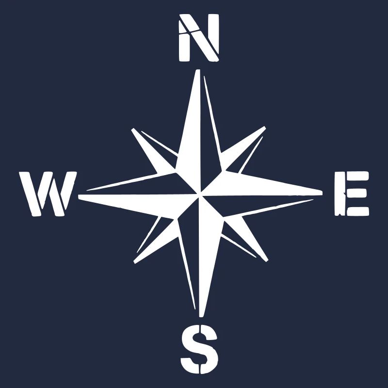 Compass Wind Rose Stencil Stencil