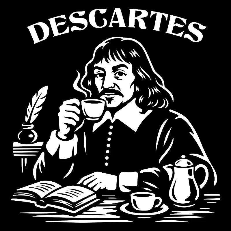 Descartes Coffee Break Portrait
