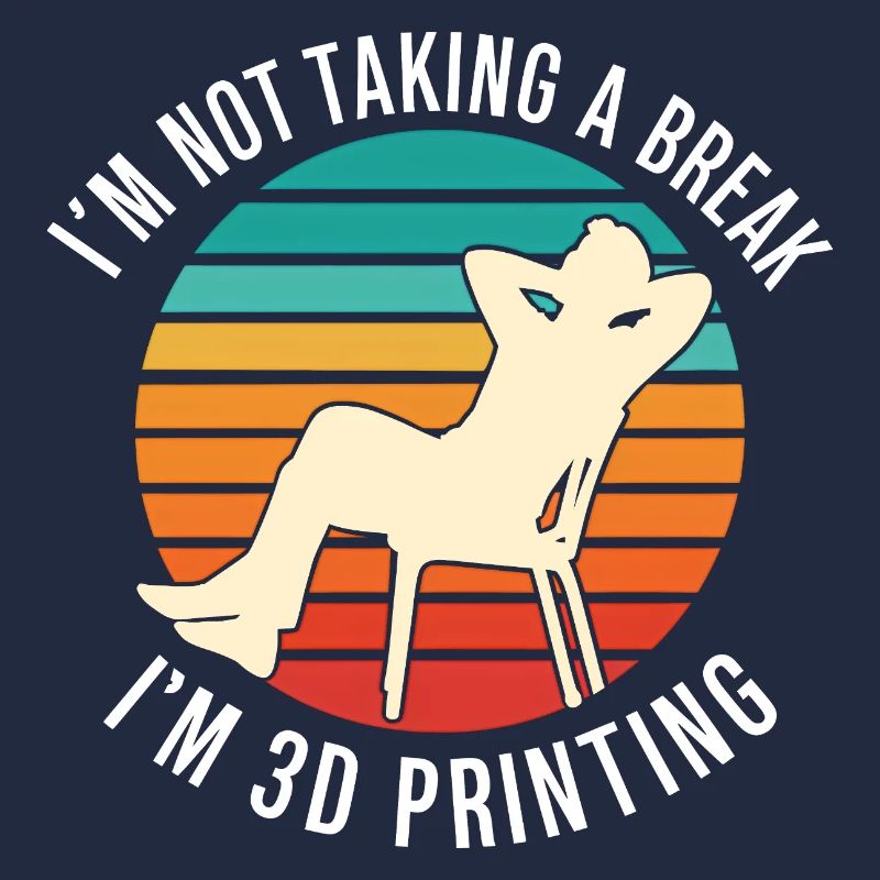 I'm Not Taking a Break I'm 3D Printing Funny