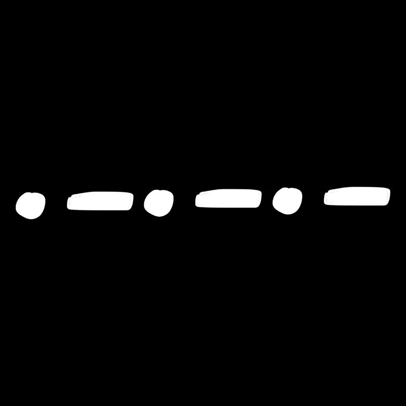 Ligne, points, point, forme, forme