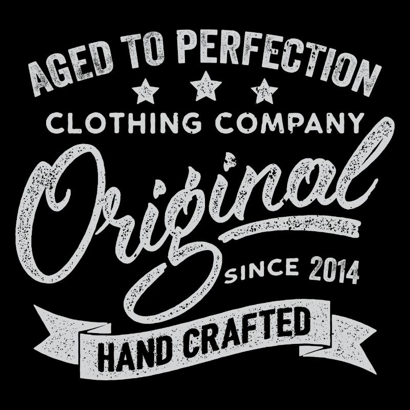Original 2014 Vintage Rétro 2014 Anniversaire 2014