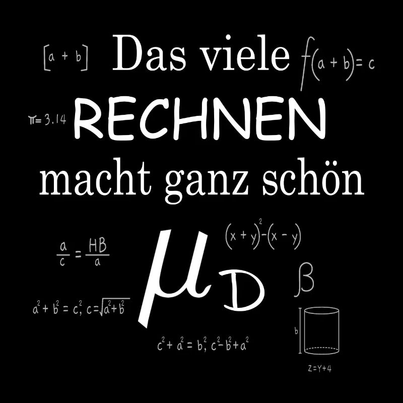 Müde - Mathematik Physik Rechnen Formeln Lustig