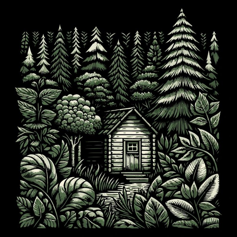 naturverbunden Leben mit einem Tiny House im Wald
