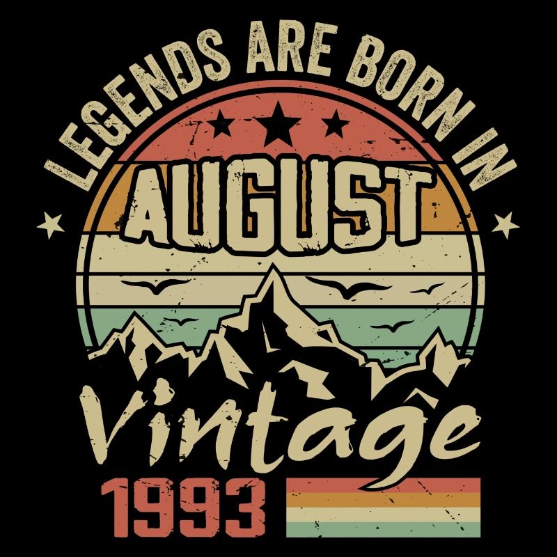 Août 1993 Anniversaire 1993 - Légendes Août 1993