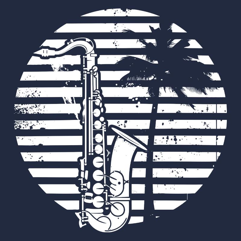 Dessin de saxophone