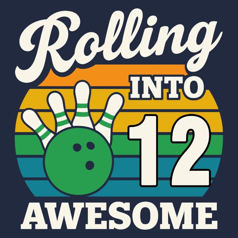Rolling Into 12s Bowling Celebration