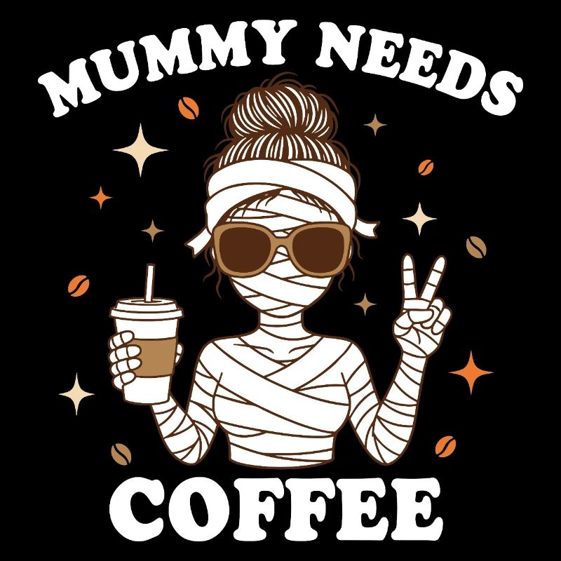 Mère Maternité Humour Maman Momie Café