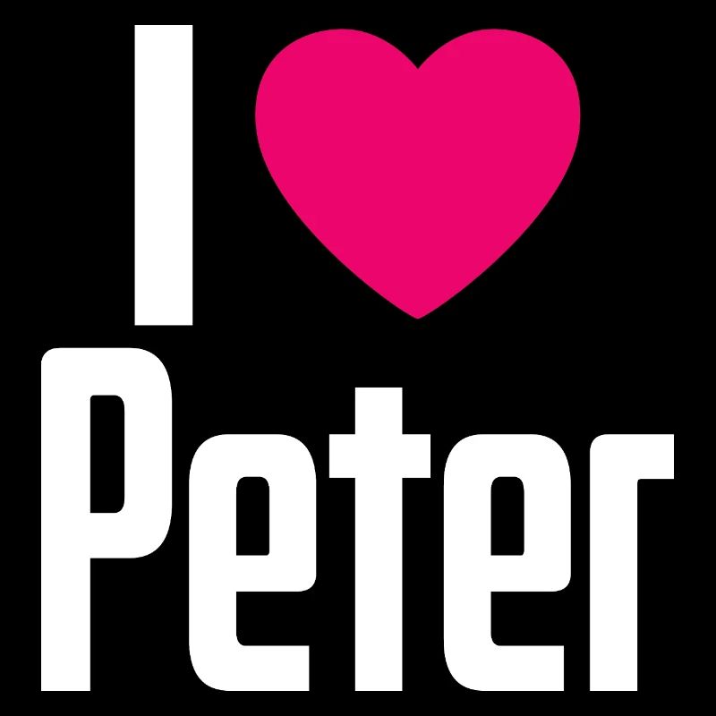 J’aime Peter Pink Heart J’aime Peter