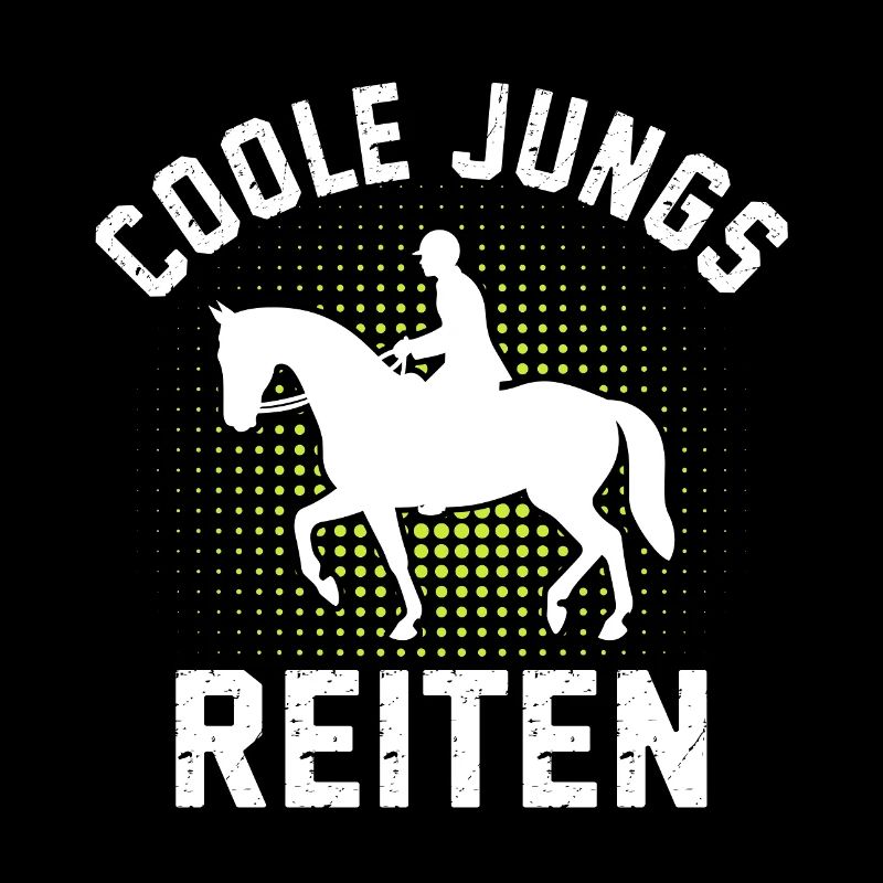 Reiter Pferd Coole Jungs Reiten 