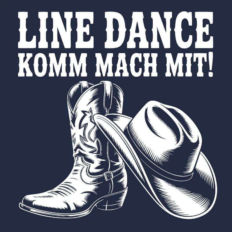 Line Dance Come join us! Cowboy Hat Western Boots