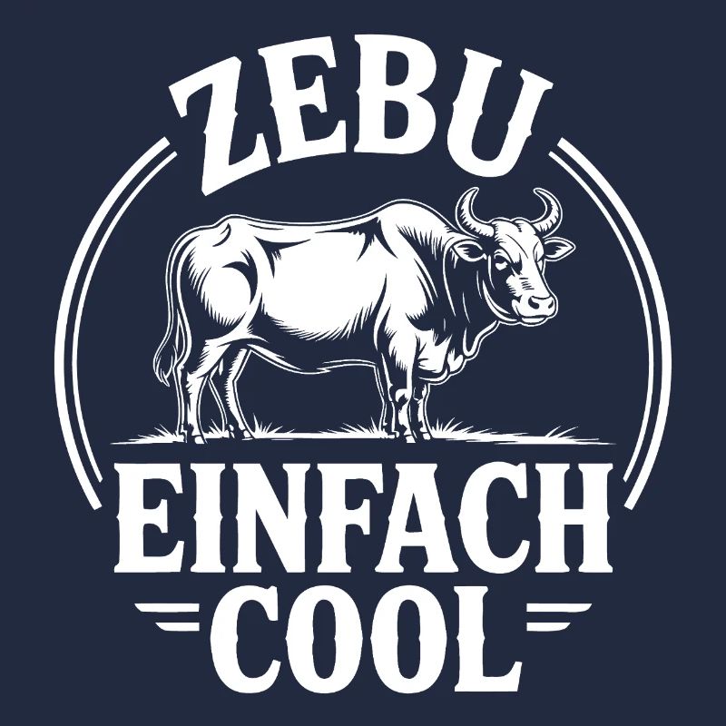 Zebu Einfach Cool