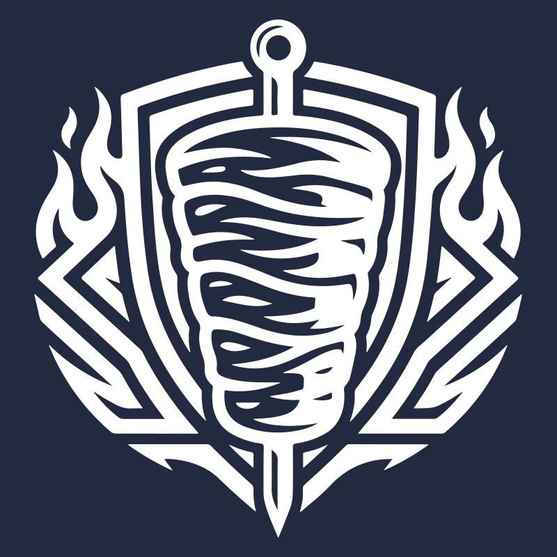 Symbole de brochette Doner Kebab