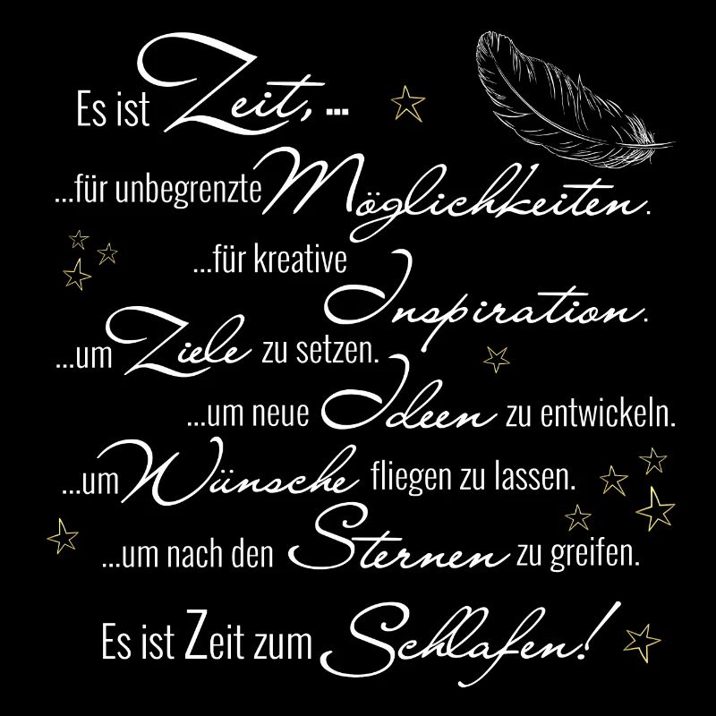 Zeit zum Schlafen
