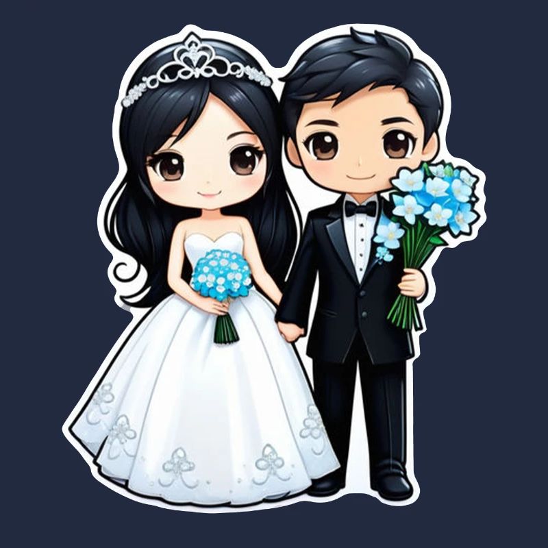just married - pour mariage