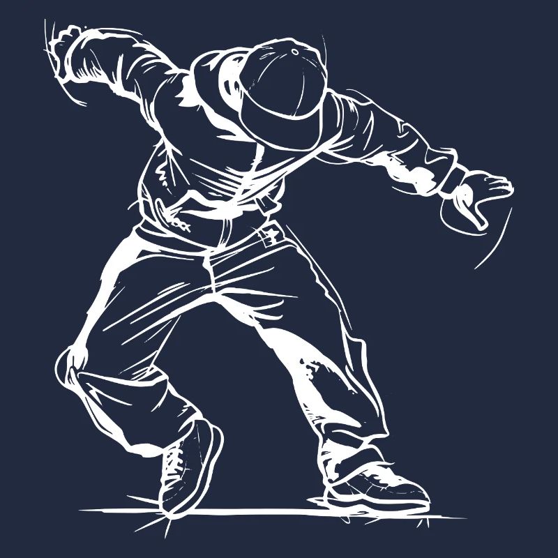 Croquis de breakdancer