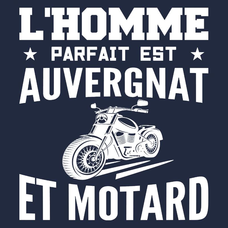 Der perfekte Mann ist ein Biker in der Auvergne