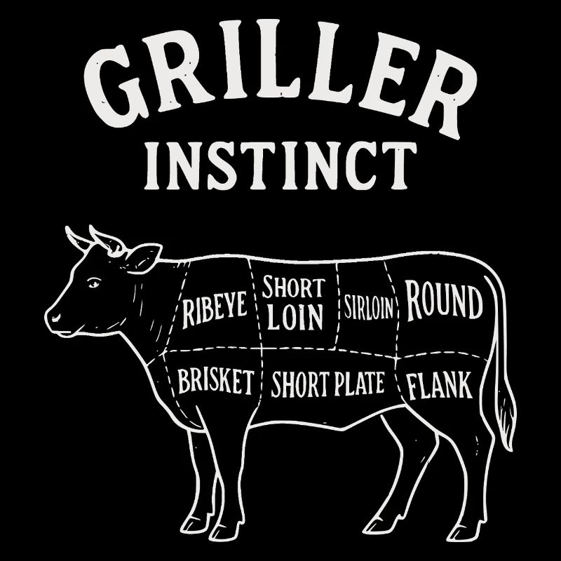 Griller Instinct – BBQ-Shirt für echte Grillfans