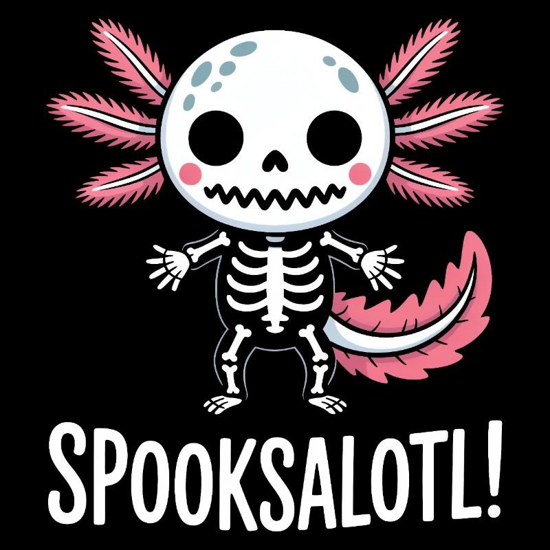 Spooksalot Skeleton Dragon Charm