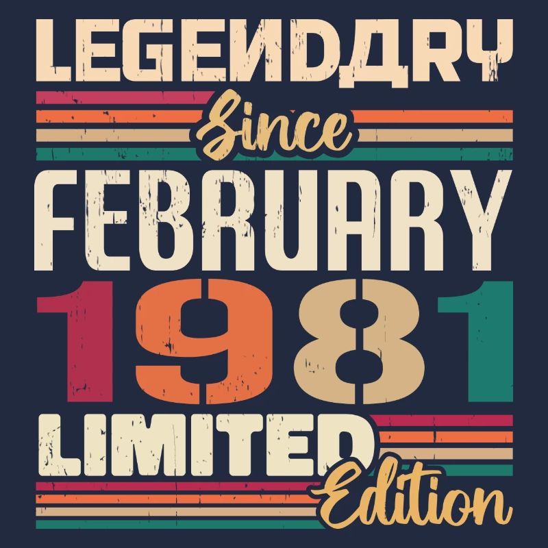 Février 1981 Cadeau d’anniversaire Février 1981
