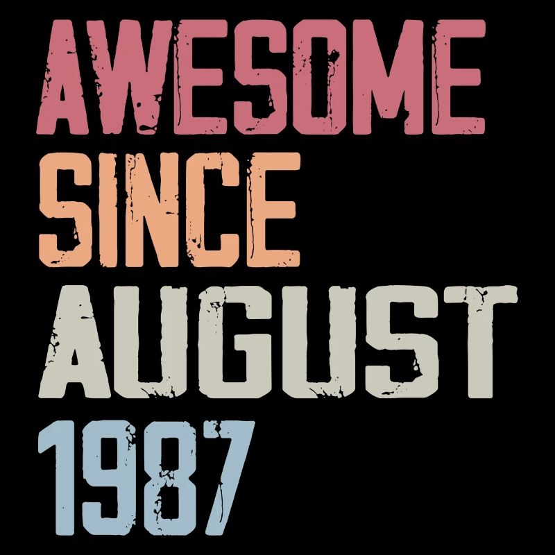 1987 Août - Cadeau D'anniversaire Août 1987 Août