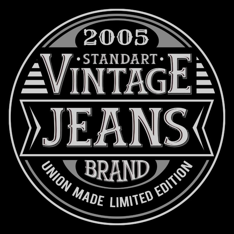 19th Anniversary Vintage Made in 2005 Retro