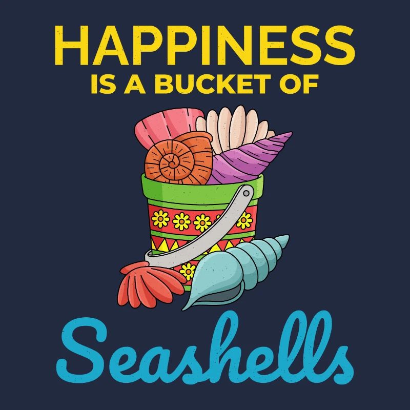 Seashells Collector Beachcomber Sea Shell Ocean
