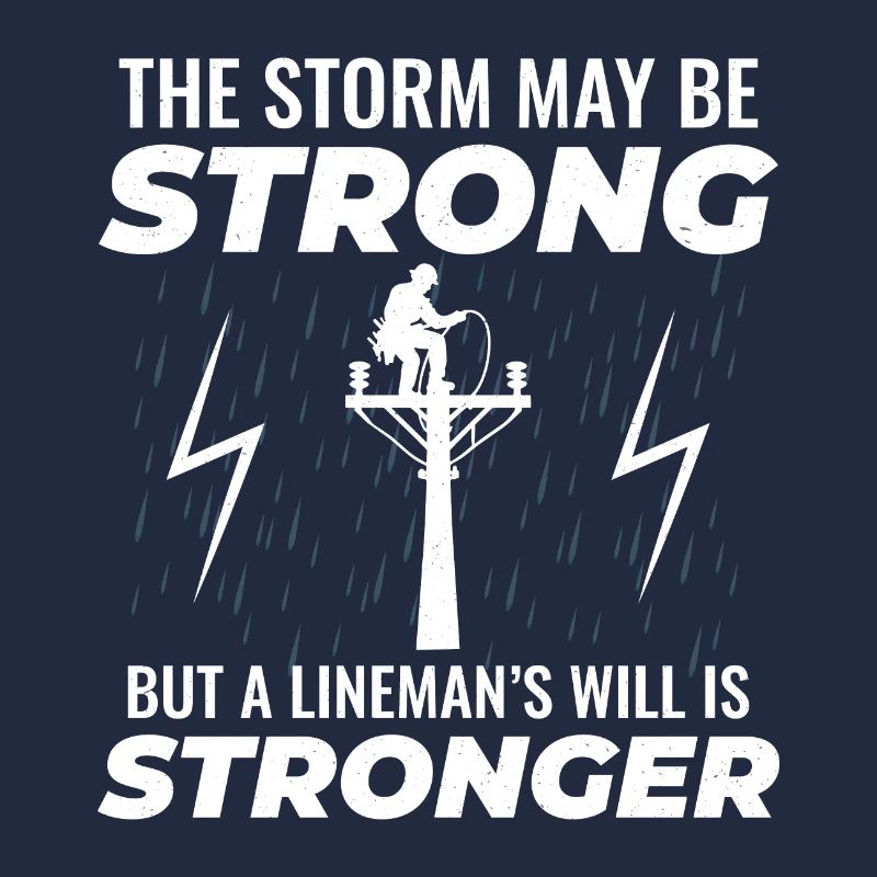 Lineman Strong Storm Will Power Grid Hero