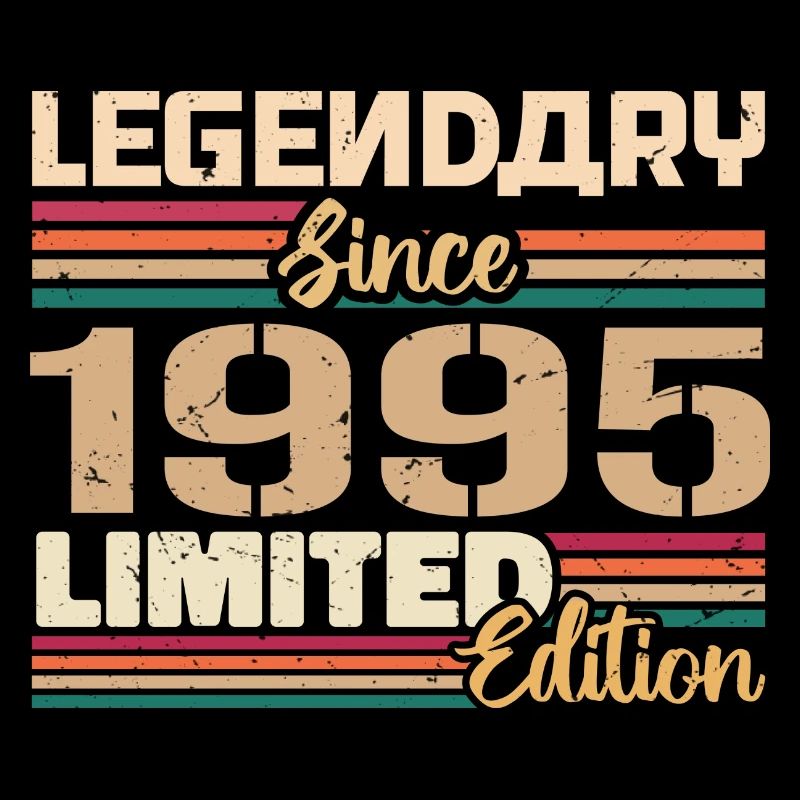 Millésime 1995 1995 Anniversaire né en 1995