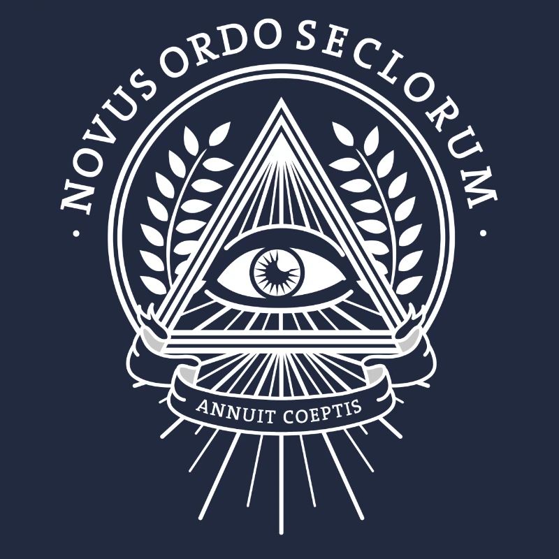 Société secrète de la pyramide de l’œil de conspiration des Illuminati