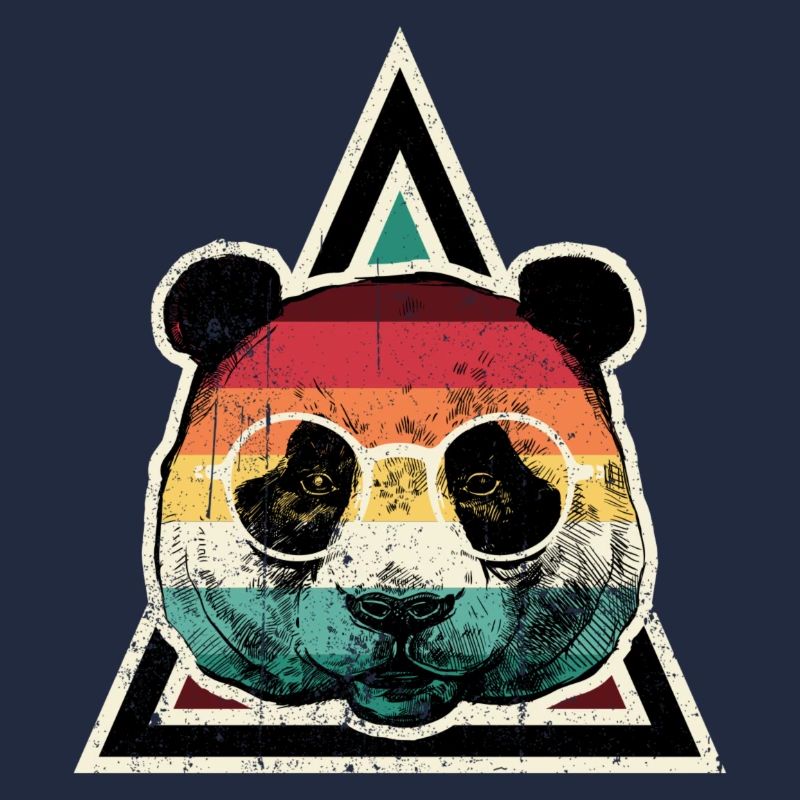 Regenbogenpanda-Prisma