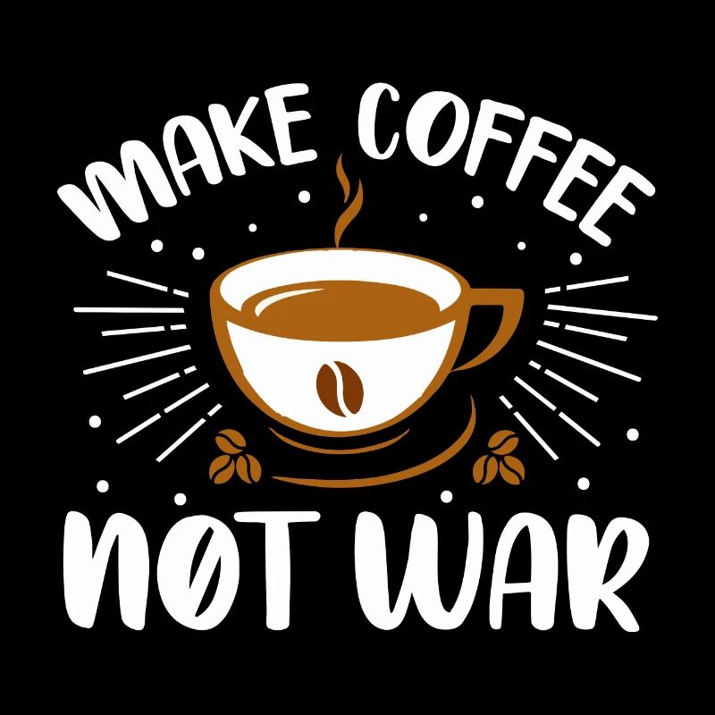 Faire du café pas la guerre - cadeaux de café