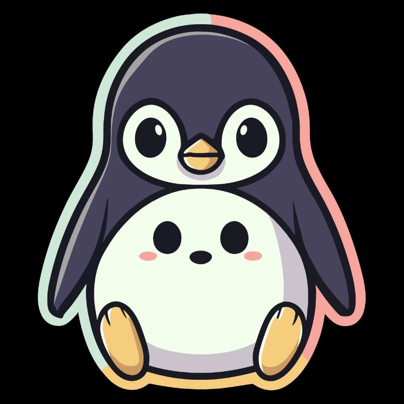 Pingouin kawaii