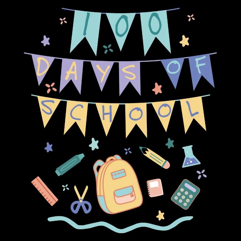 Joyeuse fête de célébration de l’école des 100 jours