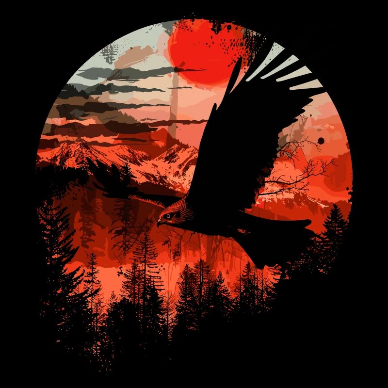 Roter Milan Vogel Greifvogel