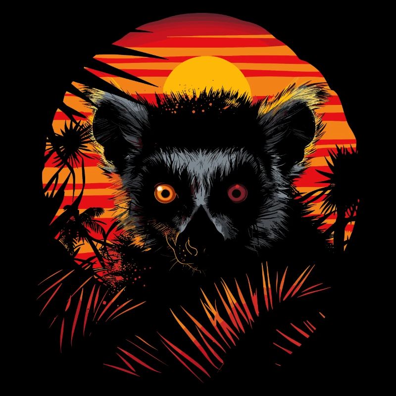 Lemur Katta Madagaskar Lemuren Tier