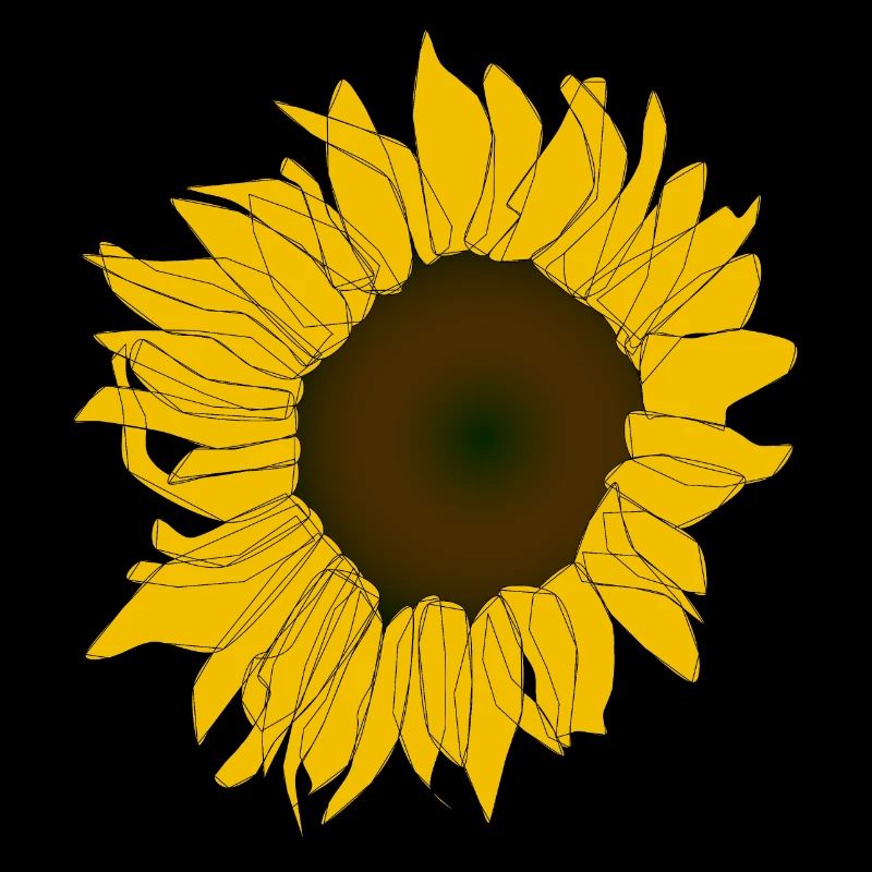 Strahlende Sonnenblume