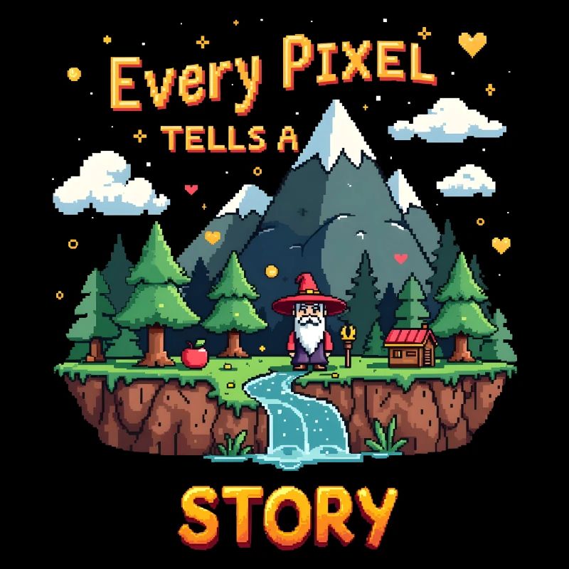 Every Pixel Tells a Story - Retro Gaming