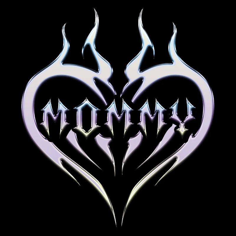 Tatouage de cœur tribal pour Emo et Goth