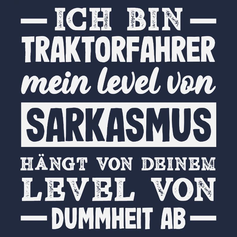 Lustiges Traktorfahrer Geschenk