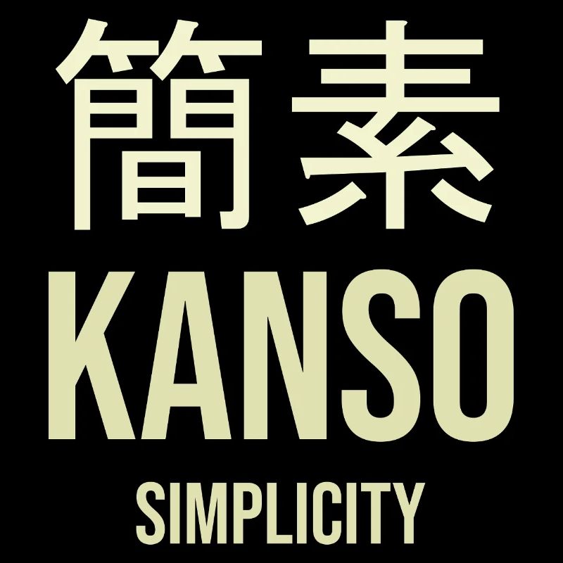 Kanji Simplicité Épurée
