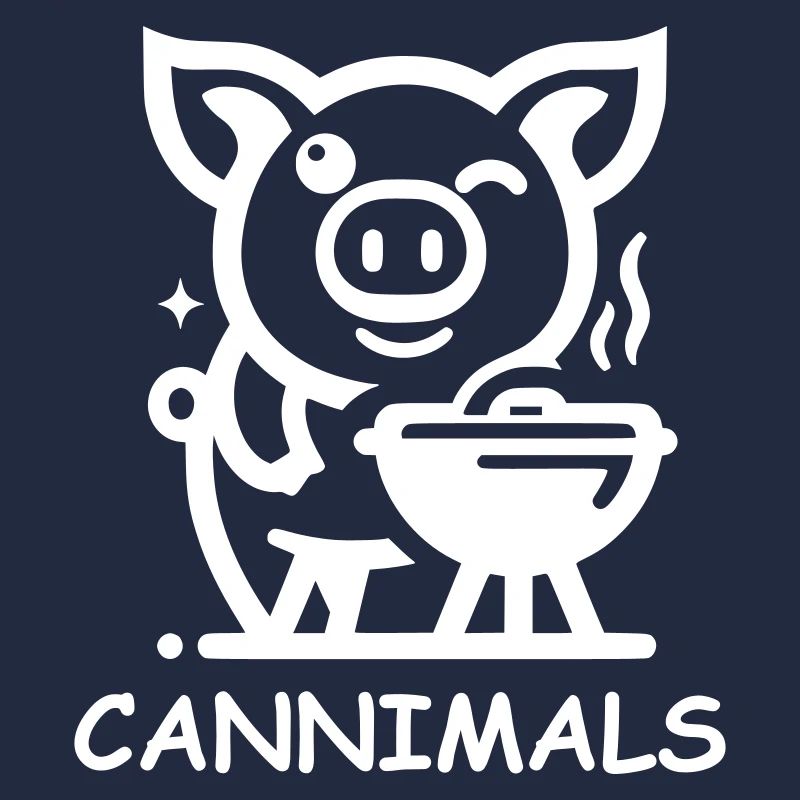 Cannimals – Logo White Edition